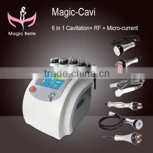 Hot Sales Soared 6 in 1 Ultrasonic Vacuum Cavitation Vacuum rf Slimming Beauty Equipment thumbnail-1