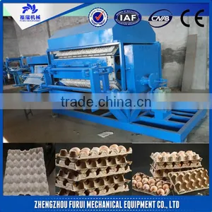 High Speed and Efficient Egg Tray Pulp Mold/egg Tray Machine thumbnail-1