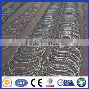High Quality Concertina Razor Wire, Barbed Razor, Razor Wire Fence for Sale thumbnail-4