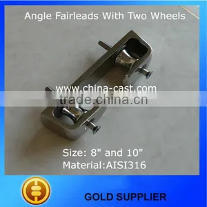 Marine Hardware Stainless Steel Chock,ship Roller Fairlead thumbnail-1