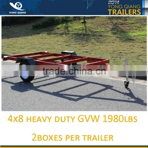 4*8 Folding Trailer thumbnail-4