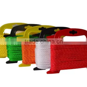100% Polyethylene 3 Strands Twisted PE Tiger Rope thumbnail-5