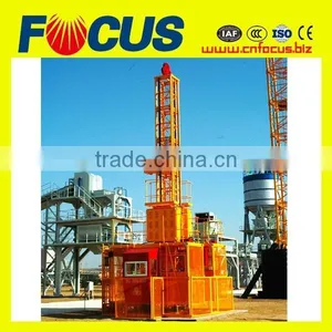 China SC200/200 Gear Rack Lift With 2ton Cage Machine Construction in Negeria thumbnail-5