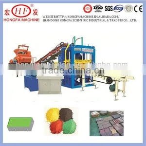 QT4-15D Hydraulic Automatic Block Making Machinery in Ghana thumbnail-1