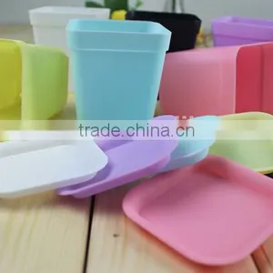 70mm Plastic Square Pot for Succulent Plants thumbnail-4