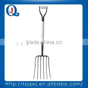 Farming and Gardening Digging Fork With Wooden or Steel Handle thumbnail-1