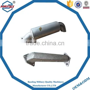 AMYQLY Hebei Farm Equipments EM190 Engine Exhaust Muffler For Tractor thumbnail-1