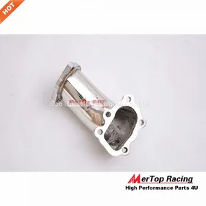 MerTop 3 Bolt 304 Stainless Steel 3'' GT25 GT28 Turbo Downpipe SR20DET SR20 S13 S14 thumbnail-3