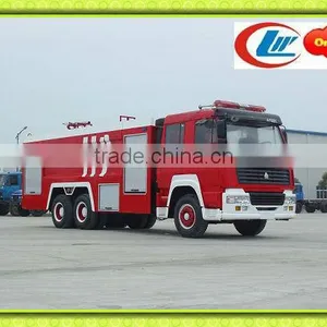 6x4 Fire Fighting Truck With Foam Sinotruck,big Fire Truck thumbnail-1