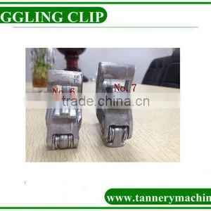 Casting Aluminum Leather Clip for Toggling Machine thumbnail-2