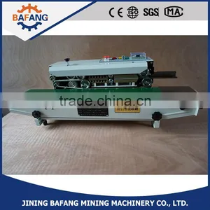 Semi-automtic FR-770 Continuous Plastic Bag Sealing Machine thumbnail-1