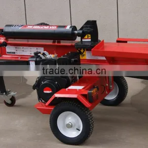 Red 50T Diesel Log Splitter, Wood Split Machine thumbnail-2