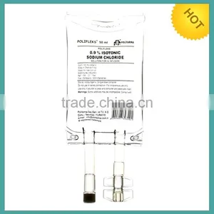 Medical PVC Infusion Bag/ PVC IV Infusion Bag (double Tube ) thumbnail-1