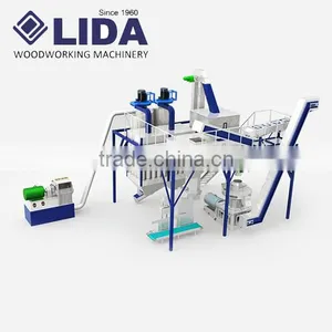 LIDA GXP130x100 Efficient Hammer Mill for Animal Feed Sawdust Pellet thumbnail-5