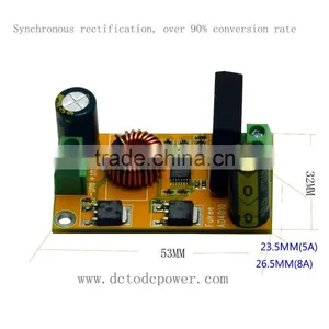 AC24V Turn DC12VDC-DC 3A Adjustable Electric Super LM2596DC-DC Buck Converter Power Supply Module thumbnail-2