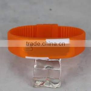 Silicone Digital Watch Silicone Watch Silieone Led Watch Bracelet Watch Silicone Bracelet With Digital Watch LED Watch thumbnail-3
