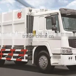 SINOTRUK Howo Trash Truck thumbnail-1
