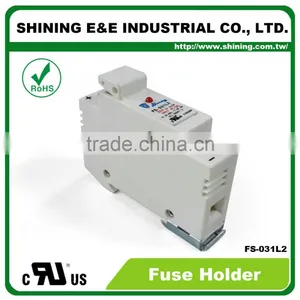 FS-031L2 UL Approved 380V DC AC 32A RT18-32 Cylinder Fuse Holder thumbnail-1