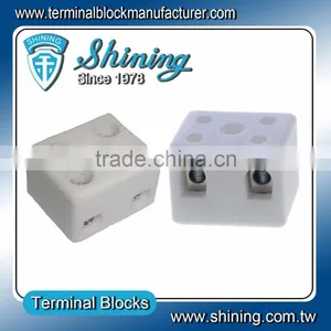 TC-202-A Thermocouple 600V 20A 2 Pin Ceramic Connector Block thumbnail-4