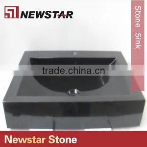 Newstar Black Natural Stone Sink Basins thumbnail-3