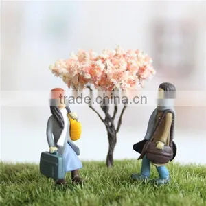 Moss Micro Landscape Ornaments Landscaping Plants Artificial Cherry Tree Crafts thumbnail-2