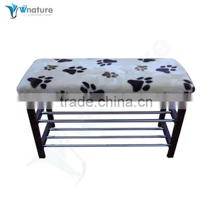 Wooden Shoe Rack Bench thumbnail-4