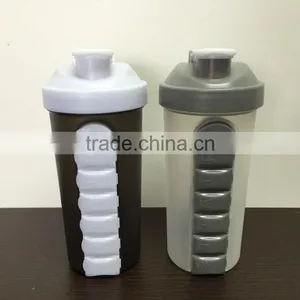 Creative Water Bottle With Pill Organizer thumbnail-1