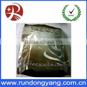 Foil Bottom Gusseted Zip Lock Coffee Bag With Degassing Valve thumbnail-1