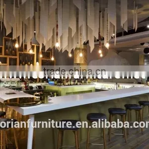 Design New Stylish Custom Sized Solid Surface Top Design Hotel Buffet thumbnail-2
