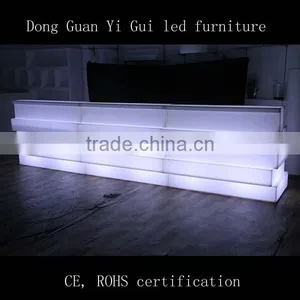 High Quality Party for Events Used Illuminated LED Outdoor Furniture Table thumbnail-5