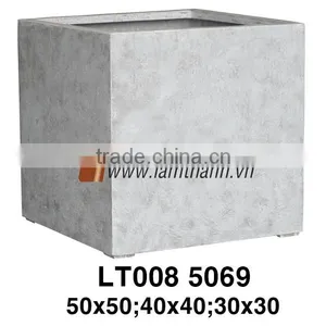 Vietnam Exporter Modern Decor Indoor Unique Romance Poly Rock Pot thumbnail-1