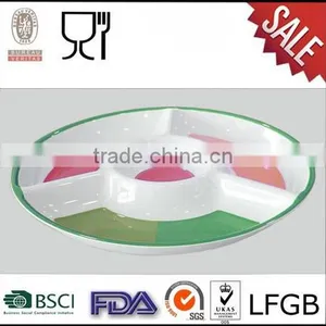 Melamine Chip&dish, Dessert Snack Serving Plate for Home Party thumbnail-2