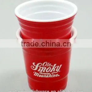 100% Melamine Kitchenware / Melamine Red Small Sauce Cup Set Home Used thumbnail-2