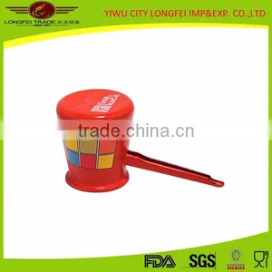 Red Color With Decal Enamel Coffee Boiler Pot thumbnail-3