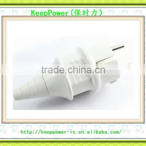 Power Industrial Socket Adapter Plug Socket German Standard Plug E-012 White 16A thumbnail-1