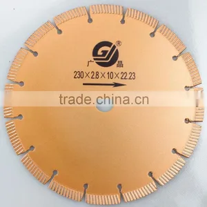 230mm Gold Turbo Blade Saw Blade Sharpening Wheel thumbnail-1