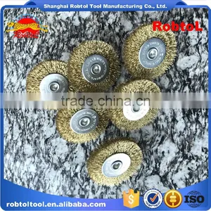 75MM Steel Wire Cup Brush Wheel Twist Knot Crimped Bowl Disc Abrasive M10 Round Grinding Cheaning Brush thumbnail-3