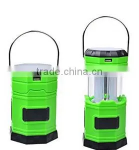 Solar Powered 8 LED Lantern Light Outdoor Camping Flashlight Lamp thumbnail-2