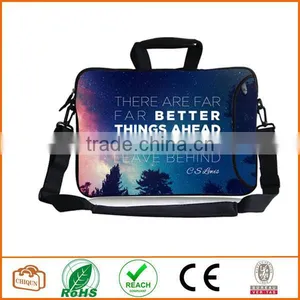 13-Inch CS Better Things Ahead Waterproof Neoprene Laptop Sleeve Case Bag Handbag With Extra Side Pocket thumbnail-2