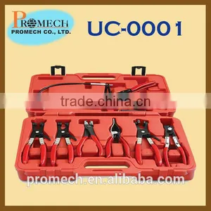 Comprehensive Professional 7Pcs Vehicle Body Hose Clamp Pliers Kit / Automotive Specialty Pliers Set thumbnail-1