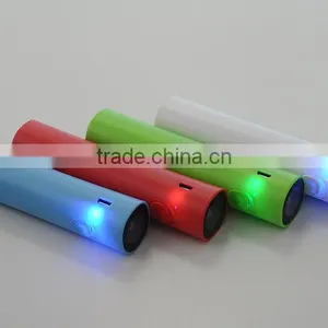 Big Torch Light 2200mah Power Bank Round Slim Shape Power Bank thumbnail-2