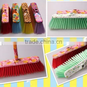 Yellow Home Plastic Broom thumbnail-2