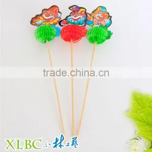 Disposable Decoration Picks With Clown Face thumbnail-1