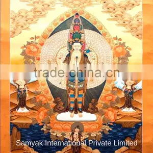 High Quality Lokeshwore Thangka Handmade in Nepal thumbnail-1