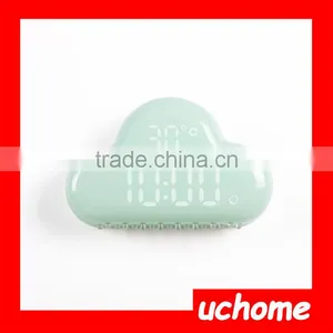 UCHOME Cloud Shape Alarm Clock/Colour Changing Light Nature Sound Alarm Clock,Table Alarm Clock,Digital Clock thumbnail-4
