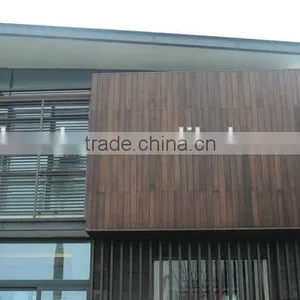 Top Quality Water Proof Outdoor Strand Woven Bamboo Wall Panel Strips in Light Chocolate Color---KE-OS0888 thumbnail-3