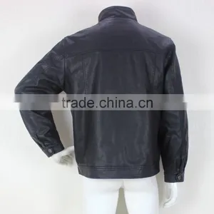 2015 Custom Leather Jacket Made In China thumbnail-5