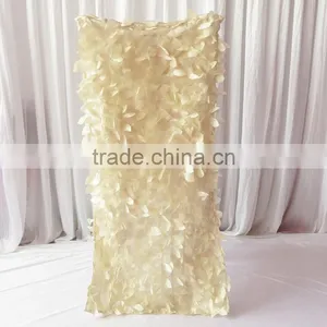 Luxury 3D Ruffled Taffeta Chiavari Chair Cover 2 Style For Choice 50PCS A Lot With Free Shipping thumbnail-4