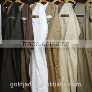 2016 Latest Islamic Clothing Men's Abaya Muslim Throbe thumbnail-2