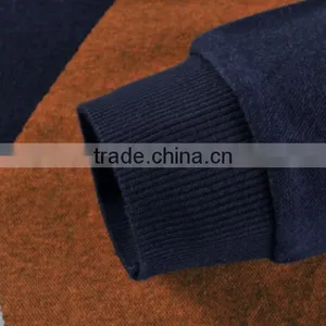 100% Polyester Cotton Material Adults Plain Men's T Shirt/V Collar Long Sleeved T Shirt thumbnail-4